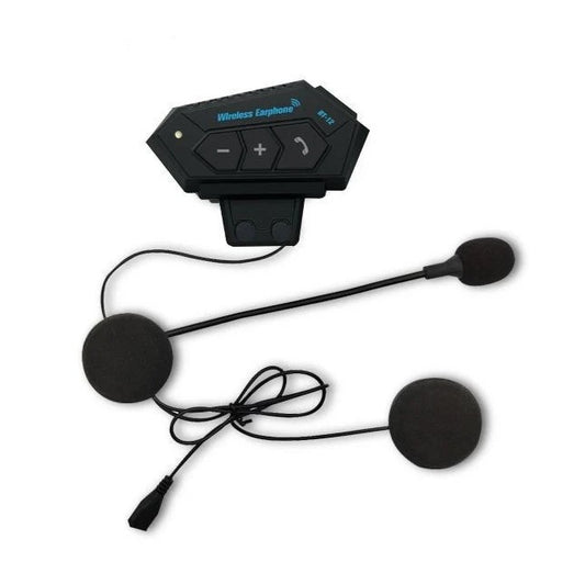 Bluetooth headset for hjelm